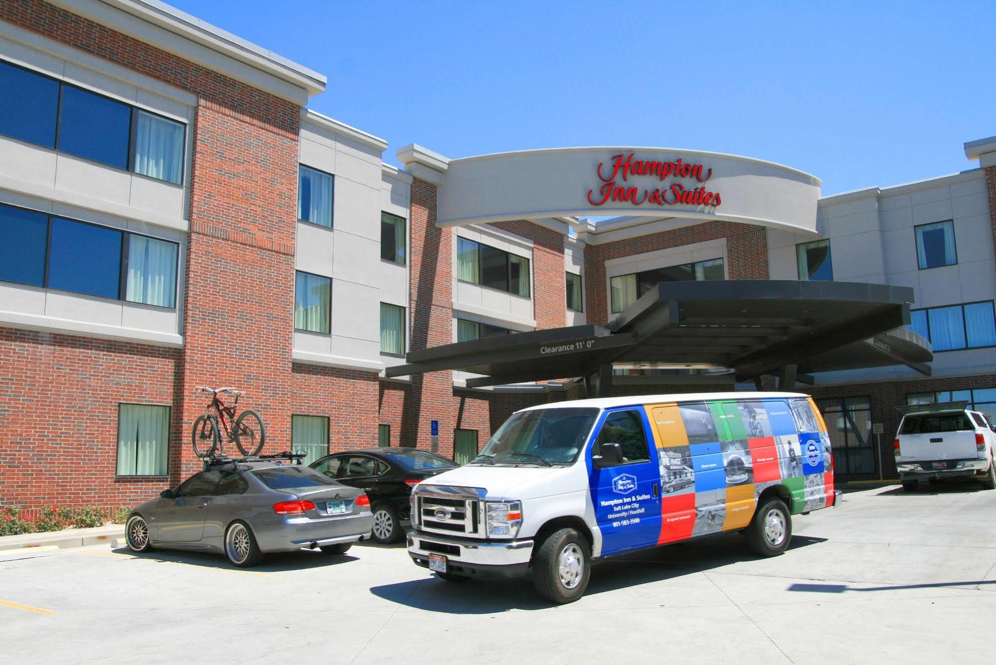 Hampton Inn & Suites Salt Lake City-University/Foothill Drive Exterior foto